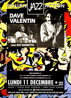 Dave Valentin quartet + Ray Barretto