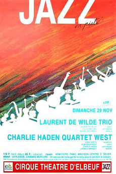 Laurent de Wilde trio / Charlie Haden quartet West