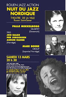 Palle Mikkelborg trio / Jon Balke trio / Marie Boine group