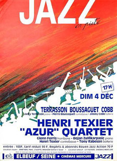 Pierre Boussaguet trio / Henri Texier Azur quartet