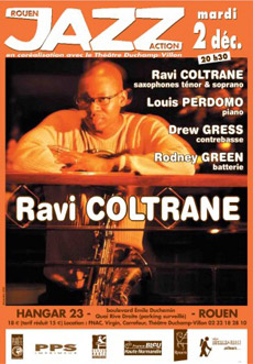 Ravi Coltrane quartet