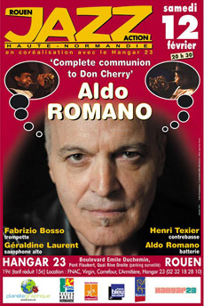 Aldo Romano 'Complete communion to Don Cherry'