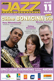 Céline Bonacina trio