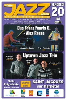 Duo Franz Fenris G.-Alex Rasse puis Uptown Jazz Trio